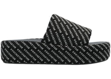 Load image into Gallery viewer, Balenciaga Rise Platform Slide Black White (Women's)