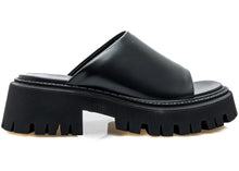 Load image into Gallery viewer, Balenciaga Tractor Slide Black