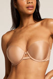 Glacé Strapless Bra in Buff