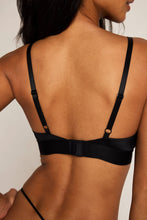 Load image into Gallery viewer, Glacé Triangle Bra in Buff + Black (Pack)