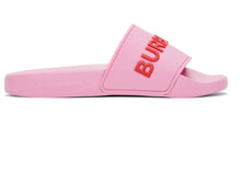Load image into Gallery viewer, Burberry Embossed Logo Slides Bubblegum Pink (Women's)