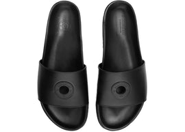 Burberry x Pop Trading Company Melroy Leather Slide Black