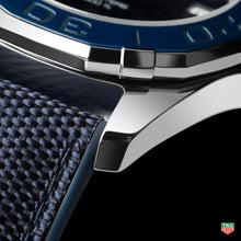 Load image into Gallery viewer, Tag Heuer Aquaracer Quartz Diamonds Blue Dial Blue Nylon Strap Watch for Women - WAY131N.FT6091