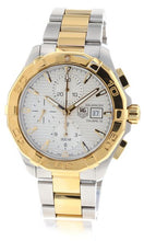 Load image into Gallery viewer, Tag Heuer Aquaracer Caliber 16 Automatic White Dial Two Tone Steel Strap Watch for Men - CAY2121.BB0923
