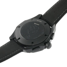 Load image into Gallery viewer, Tag Heuer Aquaracer Automatic Chronograph Special Edition Titanium Grey Dial Black Leather Strap Watch for Men - CAY218B.FC6370