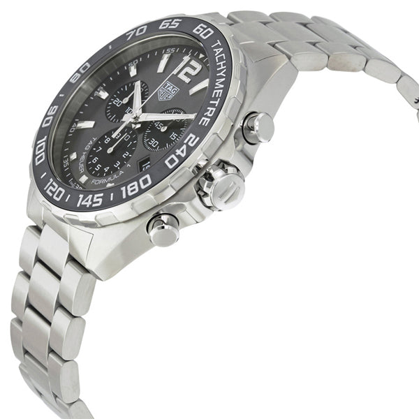 Tag Heuer Formula 1 Anthracite Dial Silver Steel Strap Watch for Men - CAZ1011.BA0842