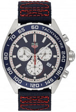 Load image into Gallery viewer, Tag Heuer Formula 1 Redbull Edition Chronograph Blue Dial Blue NATO Strap Watch for Men - CAZ1018.FC8213