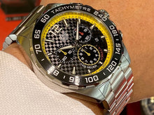 Load image into Gallery viewer, Tag Heuer Formula 1 Chronograph Black Dial Silver Steel Strap Watch for Men- CAZ101AC.BA0842