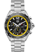Load image into Gallery viewer, Tag Heuer Formula 1 Chronograph Black Dial Silver Steel Strap Watch for Men- CAZ101AC.BA0842