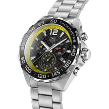Load image into Gallery viewer, Tag Heuer Formula 1 Chronograph Black Dial Silver Steel Strap Watch for Men- CAZ101AC.BA0842