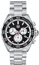 Load image into Gallery viewer, Tag Heuer Formula 1 Chronograph Black Dial Silver Steel Strap Watch for Men - CAZ101E.BA0842