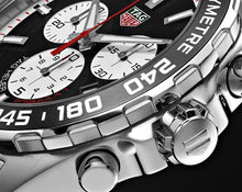 Load image into Gallery viewer, Tag Heuer Formula 1 Chronograph Black Dial Silver Steel Strap Watch for Men - CAZ101E.BA0842