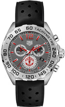 Load image into Gallery viewer, Tag Heuer Formula 1 Manchester United Special Edition Grey Dial Black Silicone Strap Watch for Men - CAZ101M.FT8024