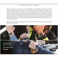 Load image into Gallery viewer, Citizen Ladies Sergeants Benevolent Association Multifunction Dial Crystal Women's Watch FD2041-SBA