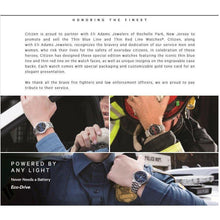 Load image into Gallery viewer, Citizen Ladies Lieutenant's Benevolent Association Multifunction Dial Crystal Women's Watch FD2041-LBA