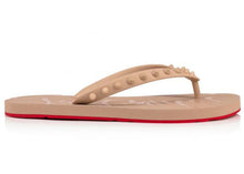 Load image into Gallery viewer, Christian Louboutin Loubi Flip Slide Nude Nude (Women's)