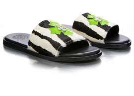 Chrome Hearts Zebra Slides