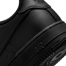 Load image into Gallery viewer, Big Kids' Nike Air Force 1 LE "Triple Black"