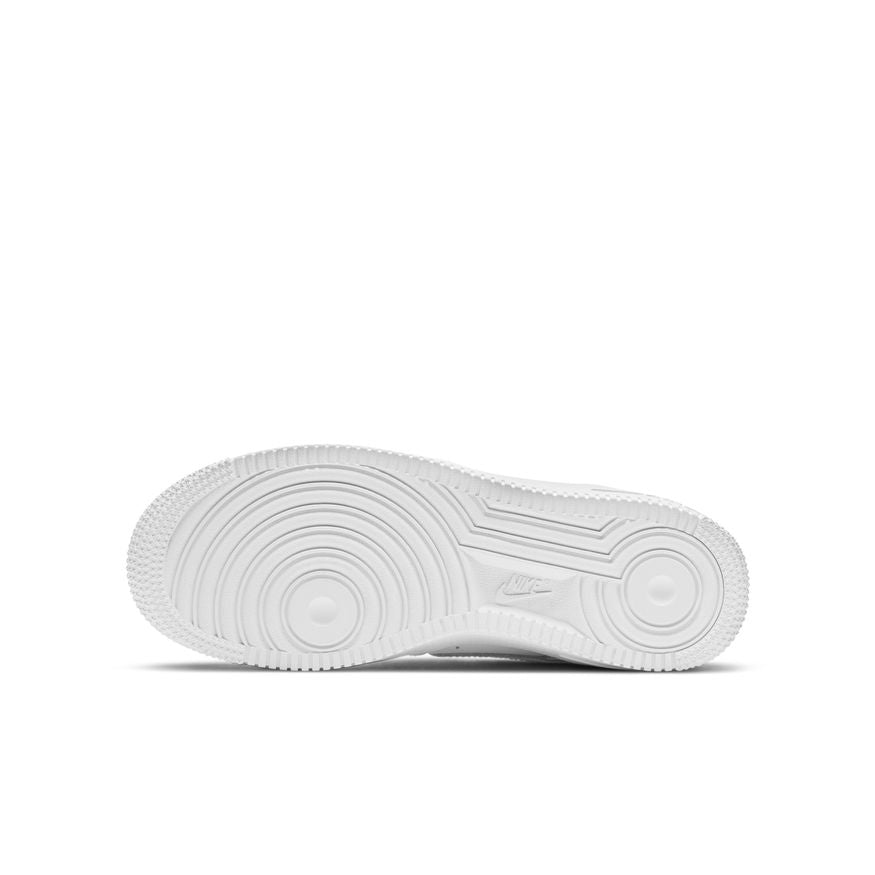 Big Kids' Nike Air Force 1 LE "Triple White"