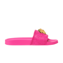 Load image into Gallery viewer, Versace Medusa Head Plaque Slide Pink (Women's)