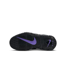 Load image into Gallery viewer, Big Kids' Nike Air More Uptempo "Black Action Grape"