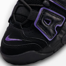 Load image into Gallery viewer, Big Kids' Nike Air More Uptempo "Black Action Grape"