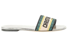 Load image into Gallery viewer, Dior Dway Slide Green White Metallic (Women's)