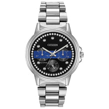 Load image into Gallery viewer, Citizen Ladies Sergeants Benevolent Association Multifunction Dial Crystal Women's Watch FD2041-SBA