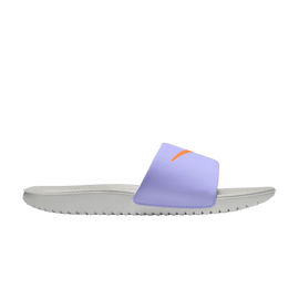 Nike Kawa Slide Purple Pulse Light Iron Ore Photon Dust Total Orange (GS)