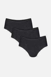 Cloud Cotton Boy Short in Black (Pack)
