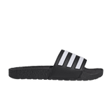 adidas Adilette Boost Slides Black White Stripes