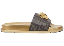 Load image into Gallery viewer, Fendi Fendace FF Sliders (Women's)