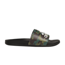 Load image into Gallery viewer, adidas Adilette Comfort Slides Camo Core Black Cloud White