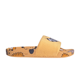 adidas Adilette Slides Kevin Lyons Hazy Orange Cloud White Shadow Navy