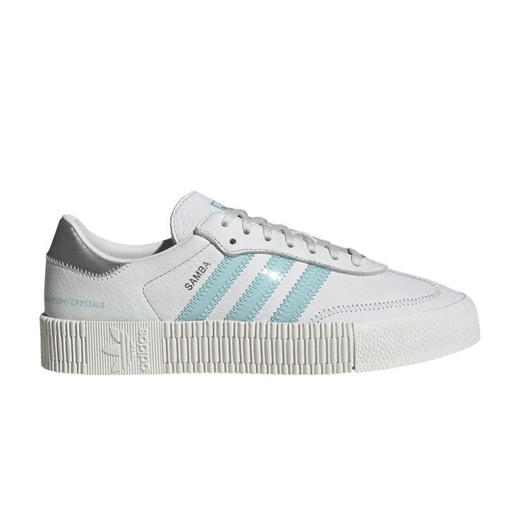 adidas Sambarose Swarovski White Clear Aqua (Women's)