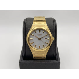 Citizen Eco-Drive Corso Gold-Tone White Dial Men's Watch BM7492-57A
