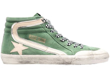 Load image into Gallery viewer, Golden Goose Slide Green White