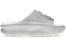 Load image into Gallery viewer, Gucci Interlocking G Slide Metalic Silver (Women's)