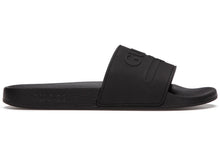 Load image into Gallery viewer, Gucci Logo Slide Rubber Black