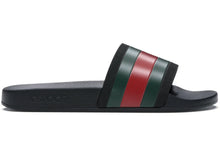 Load image into Gallery viewer, Gucci Rubber Slides Red Green