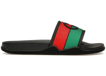 Load image into Gallery viewer, Gucci Slide Interlocking G Black