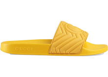 Load image into Gallery viewer, Gucci Slide Matelasse Yellow