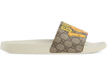 Load image into Gallery viewer, Gucci x Pablo Delcielo Cat GG Supreme Slide Beige