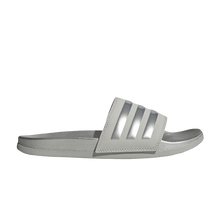 Load image into Gallery viewer, adidas Adilette Comfort Slides Grey Silver Metallic