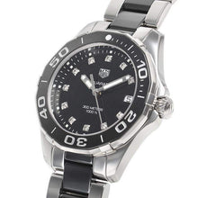 Load image into Gallery viewer, Tag Heuer Aquaracer Quartz Black Dial Two Tone Steel Strap Watch for Women - WAY131C.BA0913