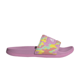 adidas Adilette Slides LEGO Bliss Orchid Cloud White Yellow (GS)