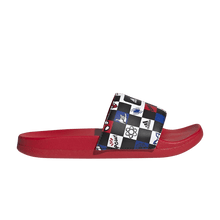 Load image into Gallery viewer, adidas Adilette Comfort Slides Disney Spider-Man Core Black Cloud White Better Scarlet (GS)