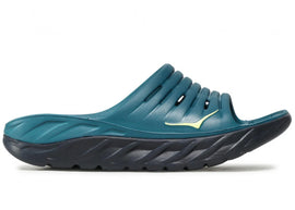 Hoka One One Ora Recovery Slide 2 Blue Coral Butterfly