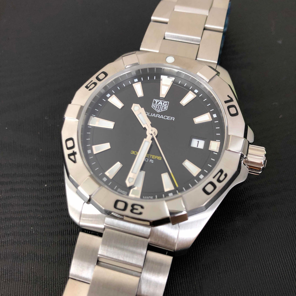 Tag Heuer Aquaracer Black Dial Watch for Men - WBD1110.BA0928