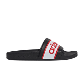 adidas Adilette Slides Core Black Red Cloud White